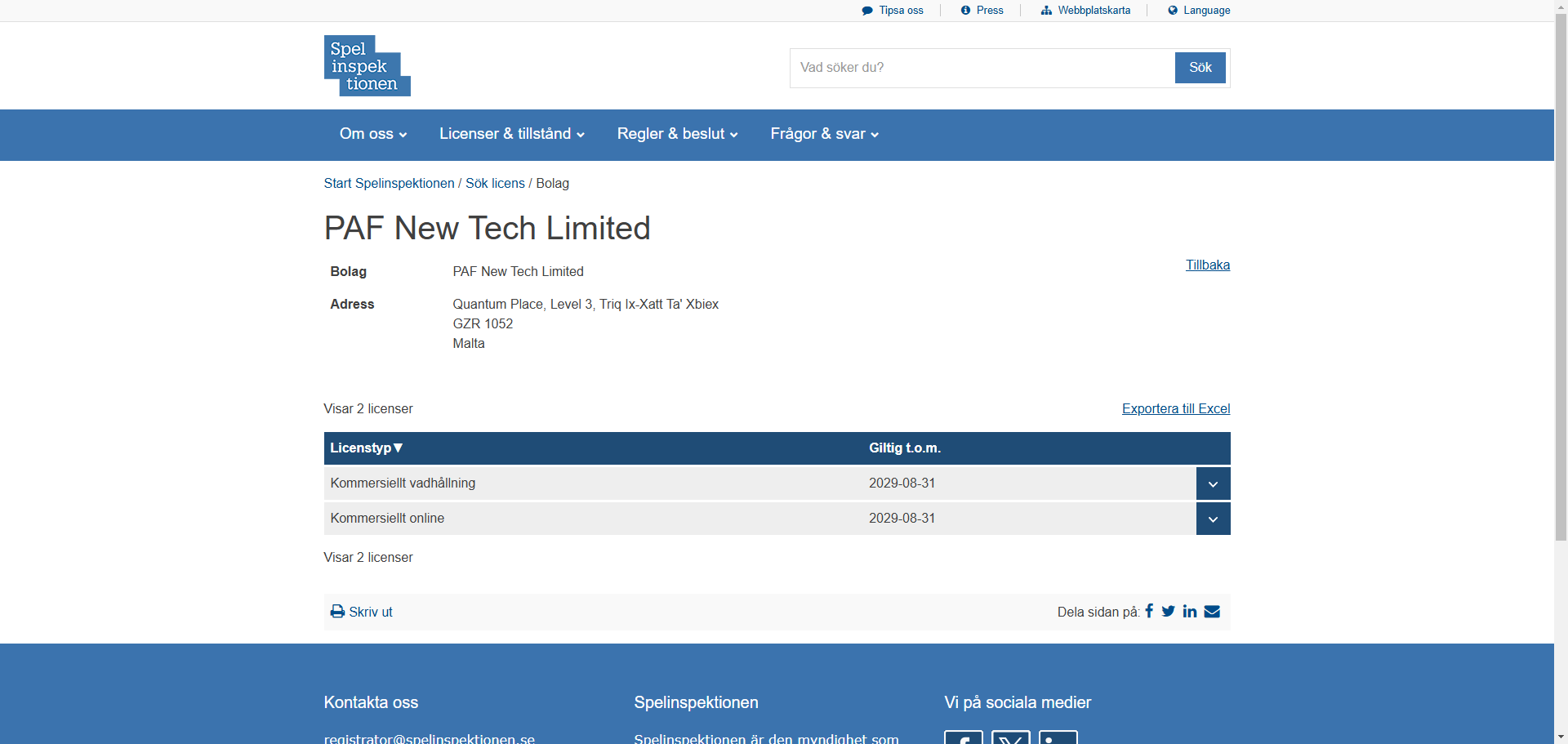 PAF New Tech Limited PAF New Tech Limited